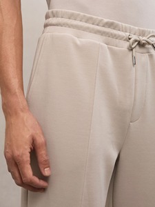 Custom Mens <b>slim</b> fit <b>jogger</b> pants tapered leg elastic waistband drawstring casual trousers modern athletic wear - Product Image 4