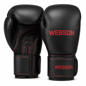 Guantes de Boxeo de Cuero Vacuno con Logotipo Personalizado, Talla Grande, Transpirables, Impermeables, Ligeros, Dedos Completos, para Muñeca, OEM, Venta al Por Mayor - Product Image 3