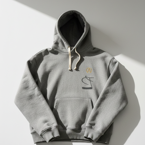 100% Polyester Autumn Knitted <b>Thick</b> <b>Fleece</b> Heavy Weight Oversized Custom Print Logo Windproof Men's Hoodies Sweatshirts - Product Image 1