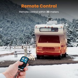 Riscaldatore ad Aria Diesel 5KW 12V con Telecomando, Quattro Fori per un Riscaldamento Efficace di Auto, Camion, Autobus e Barche, Apparecchio Elettrico per Veicoli - Product Image 4