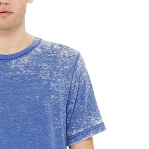 T-shirt vintage pour homme délavé à l'acide, logo personnalisé, coton épais vieilli, 100 % coton, style vintage, conception OEM - Product Image 5