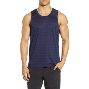 Custom Logo 100% Cotton Sleeveless Gym Tank <b>Top</b> for Men Athletic Workout Fitness Wear <b>Mesh</b> Summer Tank <b>Tops</b> OEM Fortleo - Product Image 4