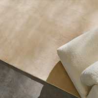 Hand Knotted 100% New Zealand wool rug - Sand beige Solid Color Design | custom size , Cut Pile 7-10 mm Carpet for Living Room