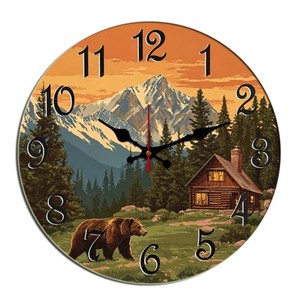 Horloge de bureau artisanale en bois de noyer avec carte du monde - Vente en gros personnalisée - Product Image 4