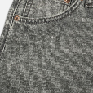 Solid Color Men Baggy Jeans Denim Material For Comfort High Quality Designing <b>Cheap</b> Rate With Logo Designing Button Closure 2026 - Product Image 6