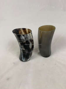 Verre à shot en corne de buffle poli fait à la main, design viking, étanche, meilleure qualité - Product Image 3