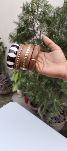 Pulseras de Madera Natural Hechas a Mano para Mujer, Estilo Boho, Joyería de Moda, Pulsera de Madera Ecológica, Proveedor Mayorista - Product Image 2