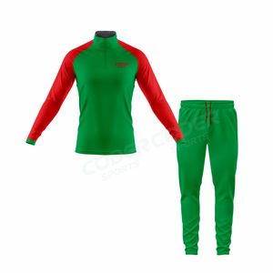 Custom Printing Zip Collar Pullover <b>Sweatshirt</b> Sport Quarter 1/4 Zip Neck Golf Sublimation Pullovers Oem Design Men's Tracksuit - Product Image 4