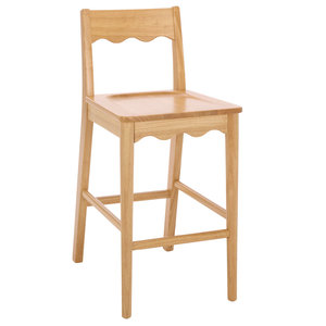 Durable & Sturdy <b>Bar</b> Stool | 1-Year Warranty Solid Wood Stool - Product Image 1