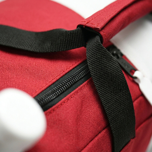 Bolsa Deportiva de Lona de Gran Capacidad con Cierre de Cremallera, Bolsa de Fitness, Bolsa de Viaje Deportiva con Compartimento para Zapatos - Product Image 4