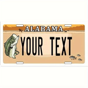 CIFbuy Cubierta de Matrícula Metálica de Lujo Personalizada, Opulencia y Elegancia para Conductores Exigentes, TikTok para Servicio de Recogida Temu - Product Image 4