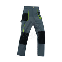 Pantalons de travail dynamiques en tissu extensible, pantalons de travail robustes, pantalons de travail pour tous les jours, confortables
