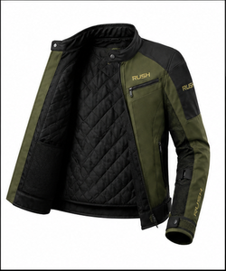 Rush Men's Motorcycle Jacket Full Sleeve Mesh Breathable Waterproof Quick Dry Anti-UV 220g Heat-Transfer Printed Racing Wear - Product Image 3