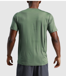 2026 New Arrival Men's Slim Fit <b>100</b>% <b>Polyester</b> Fitness Gym T-<b>Shirt</b> Quick Dry Breathable Anti-Pilling Workout Athletic <b>Shirts</b> - Product Image 6