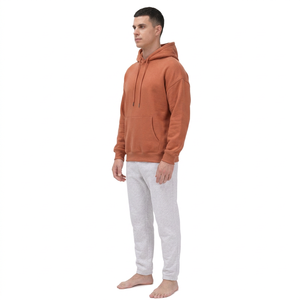 Mens <b>Sleeveless</b> <b>Hoodie</b> Manufacturer Cotton Fleece Private Label Custom Sportswear Streetwear Clothing Supplier - Product Image 5