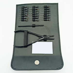Kit d'outils professionnels de qualité supérieure pour extensions de cheveux durables, pinces à boucles, outils de sectionnement des cheveux, pinces de sectionnement - Product Image 2