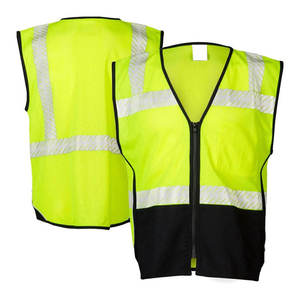 Gilet de sécurité respirant de nouvelle conception, vêtements de travail, gilet de sécurité pour adultes, gilet de travail haute visibilité pour les ouvriers du bâtiment - Product Image 1