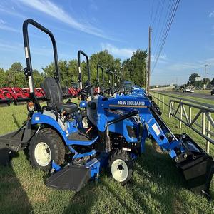 Tracteur agricole puissant New Holland Workmaster 25S 35HP, 4 roues motrices, châssis compact, boîte de vitesses multifonctionnelle - Product Image 2