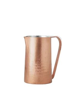 Jarra de cobre de almacenamiento de agua potable para el hogar 100% respetuoso con el medio ambiente bueno para la salud jarra de agua de Metal y olla de la India - Product Image 2