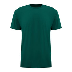 Camisetas Clásicas de Manga Corta, Color Sólido Básico, Mezcla de Algodón Premium de 200g, Secado Rápido, Transpirables, para Uso Diario, Unisex, Tallas Grandes - Product Image 3