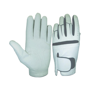 Gant de golf personnalisé OEM pour homme, maille respirante, sangle de poignet réglable, fermeture auto-agrippante, marqueur de balle, flexible, toutes saisons, antidérapant - Product Image 1