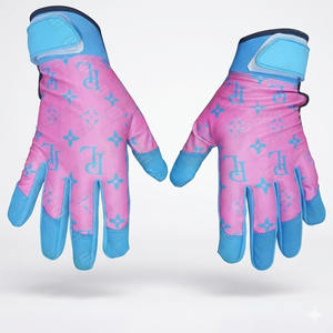 Vente en gros de gants de baseball en cuir Cabretta en peau de vache véritable de haute qualité avec personnalisation pour l'entraînement - Product Image 5