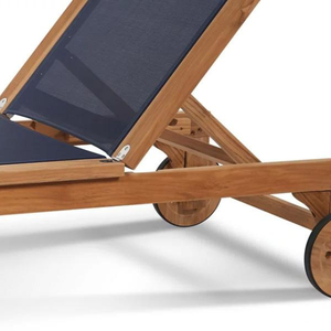 เตียงอาบแดดไม้สักดีไซน์ทันสมัยสำหรับตกแต่งบ้าน - Product Image 3