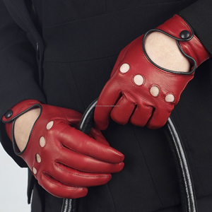 Women Leather Driving Gloves Fashion Designer Touchscreen Breathable Soft Leather Gloves At Factory Price - Product Image 4