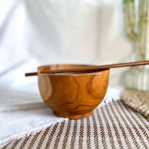 Decorative Handmade <b>Wooden</b> Chopsticks | Customizable, Reusable Kitchenware for Daily Use, Events, Restaurants, and Premium - Product Image 2