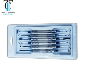 Kit professionnel d'instruments de restauration dentaire en composite, outils de modelage en acier inoxydable pour la pose de composite, certifié CE - Product Image 4