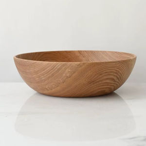 Cuencos de Madera Genuinos de Alta Calidad al por Mayor, Cuenco de Madera Original, Cuenco de Madera de Mango para Uso General, Cuenco de Madera para Servir Ensaladas, Cubertería de Madera - Product Image 1