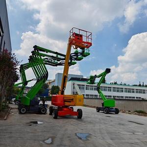 Plataforma de Trabajo Aérea Hidráulica Nueva de 32 Metros con Cesta Elevadora y Grúa para Camión, Capacidad de Elevación - Product Image 3