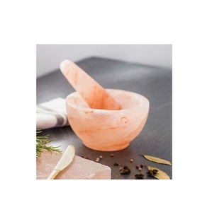 Premium Quality Marble Mortar And Pestle For Grinding Spices Herbs <b>Garlic</b> And Making <b>Fresh</b> Masala - Product Image 6