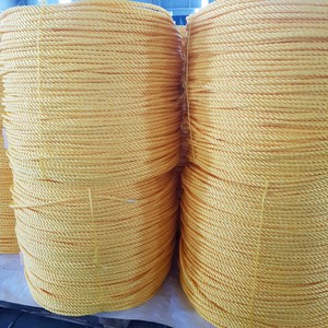 Corde torsadée PP 6mm 7mm 8mm 3 brins, corde en polypropylène en gros, usine du Vietnam PP Danline corde résistante aux UV - Product Image 6