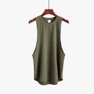 Débardeur Homme Sans Manches Décontracté Été Coton Doux Lavé T-shirt Sportif Gilet de Gym Léger Respirant - Product Image 4