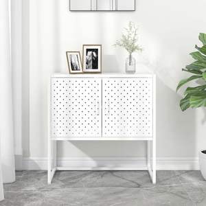 29.5 della credenza in acciaio bianco "x 13.8" x 29.5 "dimensioni - Product Image 1