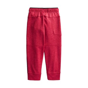 Pantalon de jogging en molleton de coton écologique pour enfants, longueur intégrale, taille élastique avec cordon de serrage, poches zippées, poids moyen, super confortable - Product Image 2