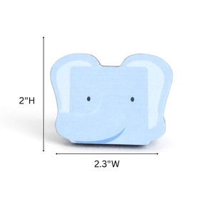 Wholesale Contemporary Acacia Wood Durable Kids Drawer <b>Knobs</b> Cabinet <b>Dresser</b> Pulls Blue Elephant Shape Cupboard <b>Knobs</b> - Product Image 2