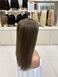 Perruques Lace Front en Cheveux Humains Vierges Chinois en Gros, Base en Soie, Base Transparente, Longues, Tailles de Bonnet Moyennes, Densité 150% - Product Image 6