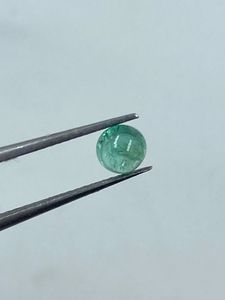 Elegante Gema Redonda de Esmeralda Sintética de 5MM 0.57Cts, Suelta para Joyería - Product Image 4
