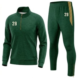Conjunto Deportivo de Dos Piezas para Hombre, Duradero, con Paneles Laterales, Pantalones Deportivos, Impresión de Número Personalizada - Product Image 1