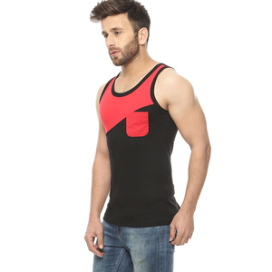 Camisetas sin mangas para hombre de la mejor calidad, nuevo diseño, transpirables, tallas grandes, ropa deportiva para gimnasio, al mejor precio, de Pakistán. - Product Image 3