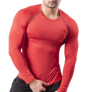 Chemises de compression légères en maille, design uni, coupe régulière pour l'entraînement et les activités de plein air, écologiques, confort amélioré - Product Image 2