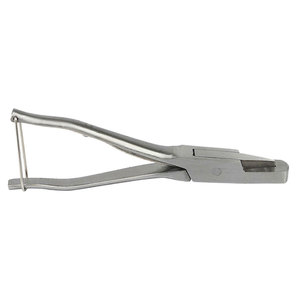 Herramientas Veterinarias Mahersi, Alicates Cortadores de Orejas de Acero Inoxidable de 1 Pulgada con Muesca de Corte Afilado y Limpio, Longitud de 8 Pulgadas - Product Image 2