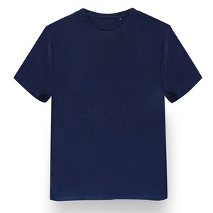 T-shirts de sport décontractés pour hommes, été, 100% coton, respirants, séchage rapide, col rond, grandes tailles, manches courtes, impression sérigraphique sur maille - Product Image 2