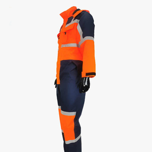Combinaison de protection chimique de haute qualité, type combinaison de sécurité 800C, résistante au feu, anti-chaleur, respirante, manches en polyester, respirateur - Product Image 3