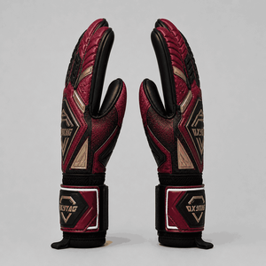 Gants de gardien de but professionnels avec logo personnalisé, pour matchs de football, paume en latex pour une meilleure adhérence, protection des doigts, équipement sportif, fabricant de gants. - Product Image 6