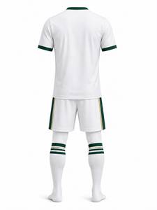 Tenue de football personnalisée pour club – Motifs d'équipe audacieux, détails de maillot personnalisés, short léger et respirant 100 % polyester pour - Product Image 6