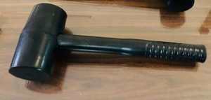 Marteau en caoutchouc à manche en fibre, best-seller, vendu en usine, pour l'installation de carrelage de sol et de construction dans la maison, la cuisine et la salle de bain - Product Image 3