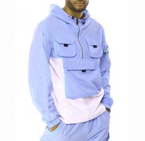 เสื้อฮู้ดดี้ผู้ชายไซส์ใหญ่คุณภาพดีพิมพ์ลายโลโก้ตามสั่งสำหรับฤดูใบไม้ผลิ - Product Image 4